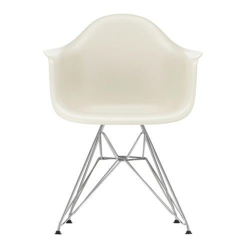 Cadeira de Braços em Plástico Eames DAR / Base Cromada